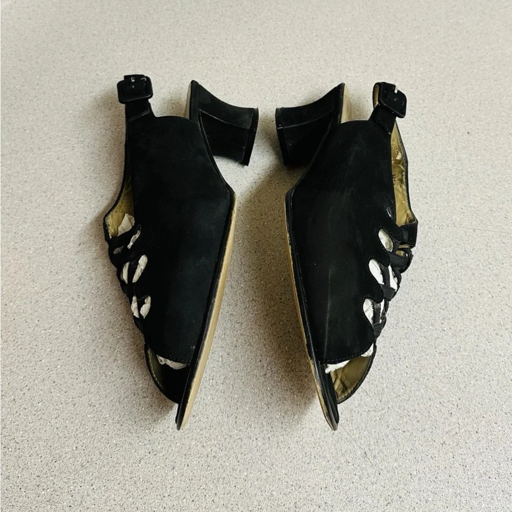 Ros Hommerson Black Women's Platform‎ Sandals